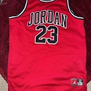 Boys XL Jordan 23 Red Basketball Jersey